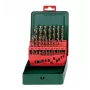 Set di punte Metabo HSS Cobalt 19 pezzi DIN 338, gambo cilindrico