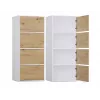 Comodino ALMA bianco/rovere artisan