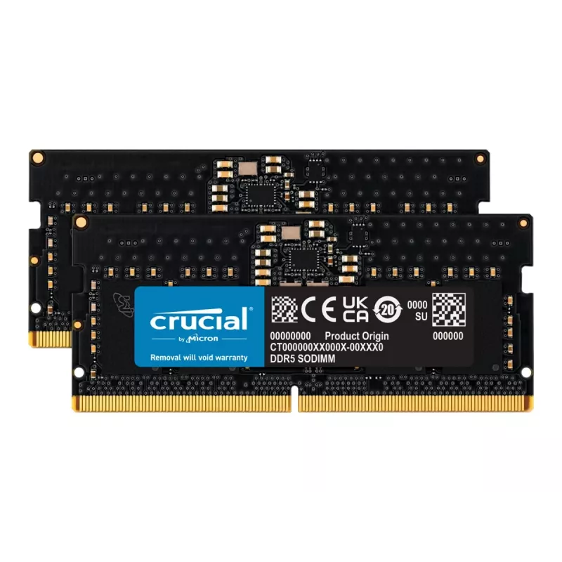 Crucial DDR5 - Kit - 16 GB: 2 x 8 GB - SO DIMM a 262 pin