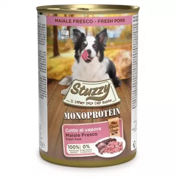 STUZZY Monoprotein maiale - cibo umido per cani - 400 g
