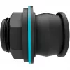 Connettore per serbatoio Push IN, G 1 e G 3/4 (nero, per spessori di parete da 2-10 mm)