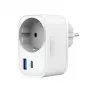 CARICABATTERIE USB UNIVERSALE 20W BIANCO/2P AC TA-ACPDQC20-01-W GEMBIRD
