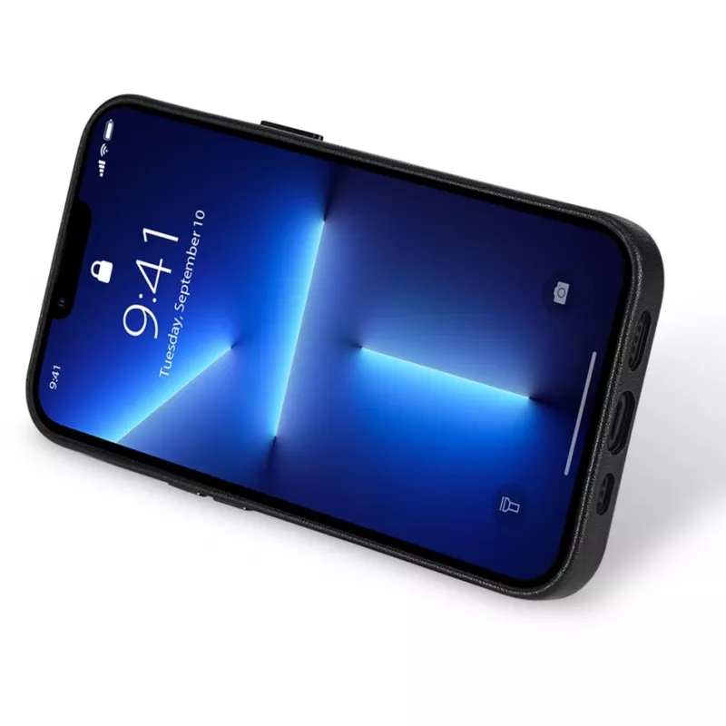 nevox StyleShell PRO MagSafe Pelle iPhone 16 Pro Max nero