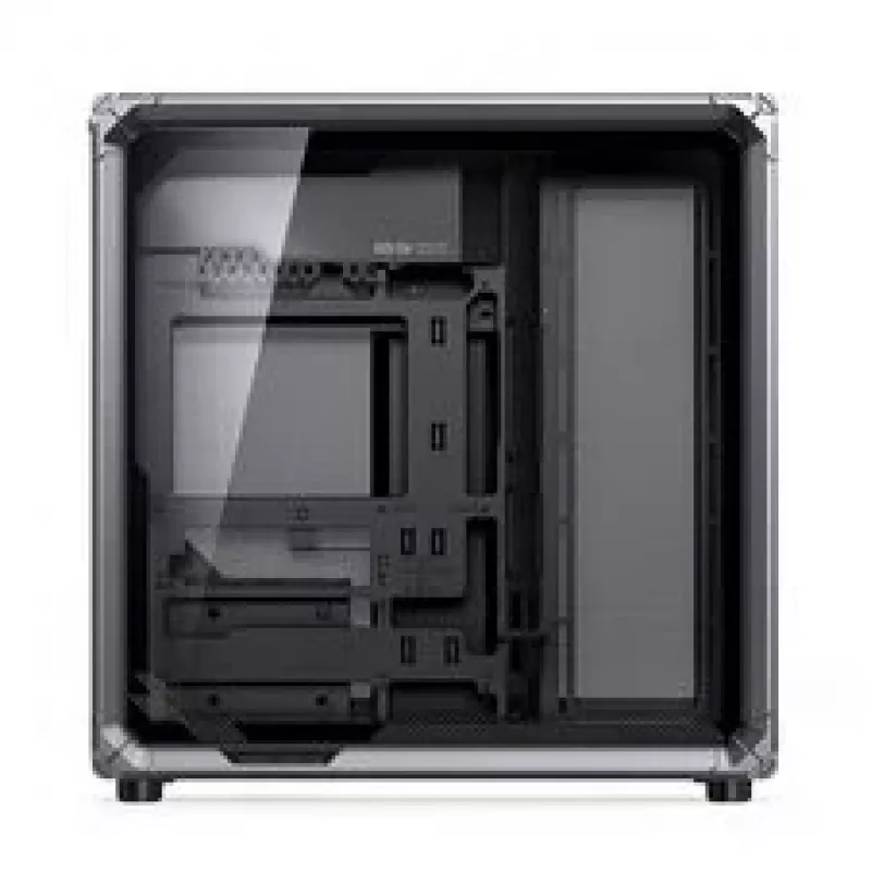 Case per PC Jonsbo X400 Pro ATX midi tower con pannello laterale in vetro temperato, grigio