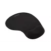 Tappetino mouse ESPERANZA EA137K, nero, con poggiapolsi in gel, base antiscivolo, utilizzo universale