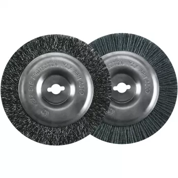 Set bocchette per fughe Einhell 3424115 nylon acciaio grigio rotondo 2 pezzi