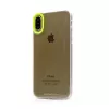 Custodia per cellulare Devia Yonger Series per iPhone XS / X (5,8 inch) — giallo