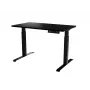 Scrivania cama meble MOON regolabile elettricamente in altezza dritta 1210×670 mm nero