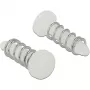 Rivetto a scatto per dissipatori Delock - set 10 pezzi bianco (18272)