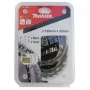 Set lame per sega circolare B-33897, Ø 136mm, 16Z / 24Z (3 pezzi, foro 20mm, per seghe a batteria)