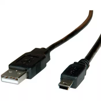 ROLINE cavo USB 2.0, Type-A - 5-Pin Mini 1,8m (11.02.8719)