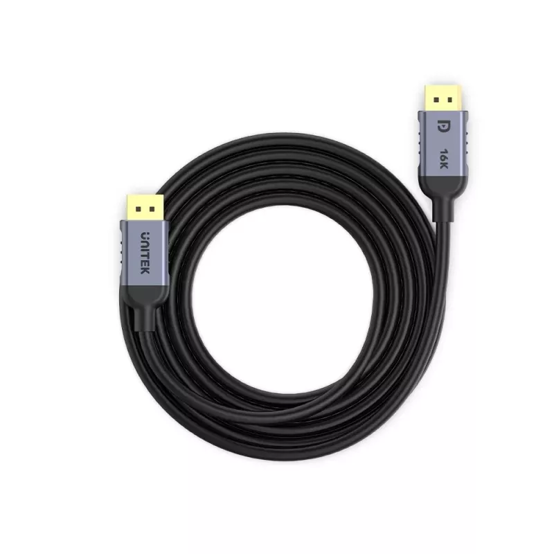 UNITEK C1626GY01-1M DisplayPort 2.1 nero