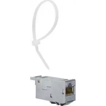 Modulo da incasso RJ45 Hager E-Dat CAT 6a VU603NWH (VZ314RJ)