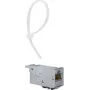 Modulo da incasso RJ45 Hager E-Dat CAT 6a VU603NWH (VZ314RJ)