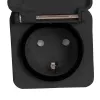 Presa intelligente Denver PLO-108 nero esterno IP44 con filo senza fili
