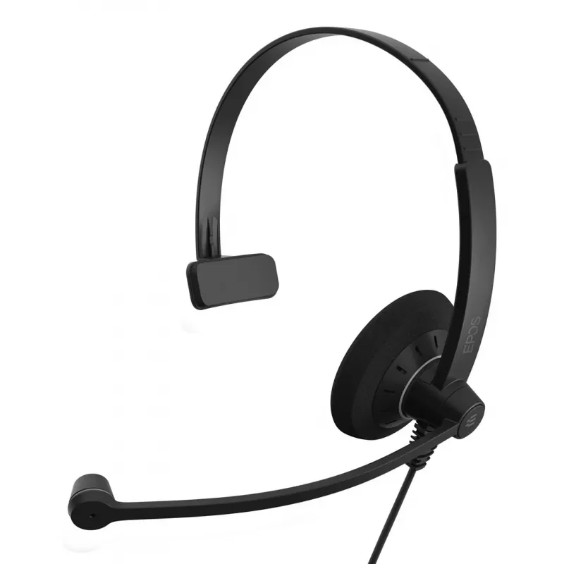 EPOS IMPACT SC 30 headset con filo archetto chiamate/musica nero, argento
