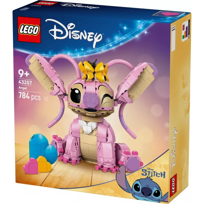 LEGO Disney mini-modello da collezione Andzia Angel 43257 — 784 pezzi, 250 mm di altezza, per bambini da 9 anni