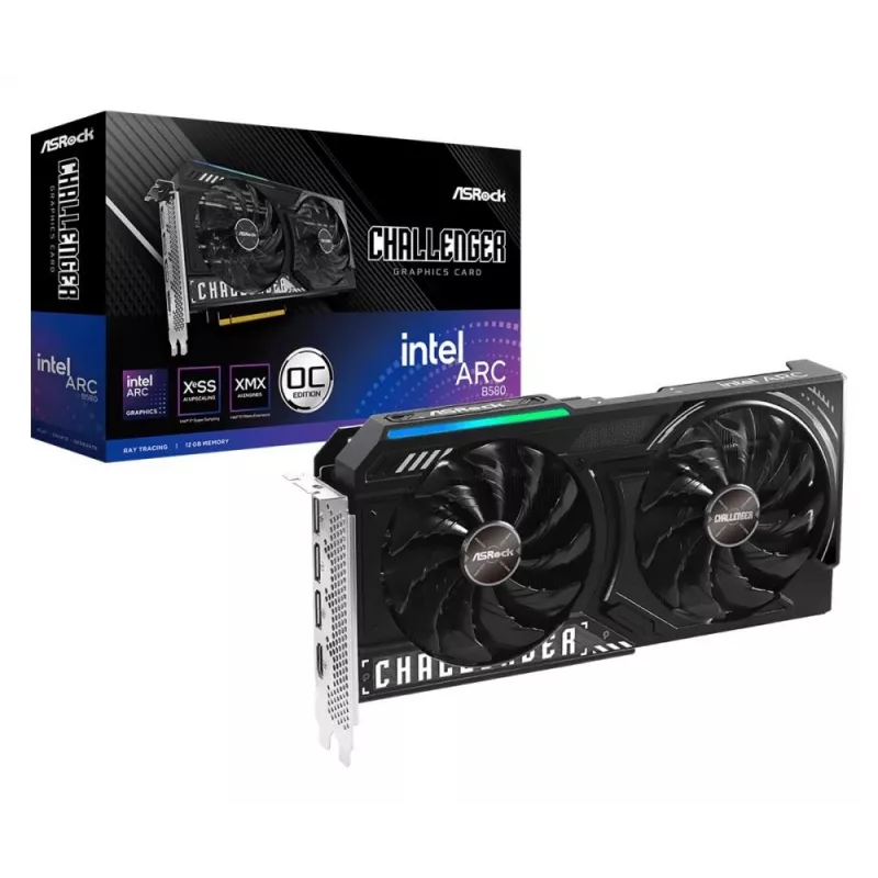 Scheda grafica ASRock Challenger Intel Arc B580 12GB OC