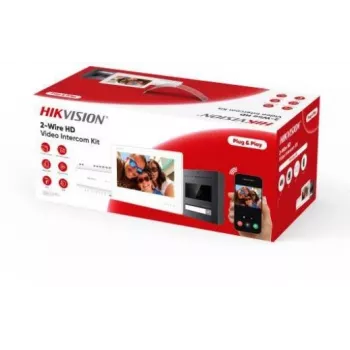Kit videocitofono Hikvision DS-KIS704EY
