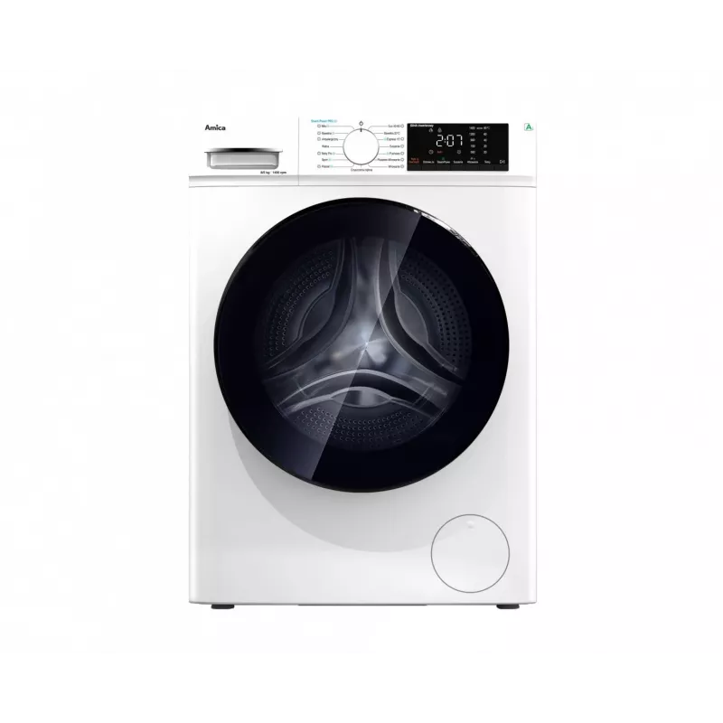 Lavasciuga AMICA A1WDS8514DLiStH 8 kg capacità 1400 giri/min centrifuga