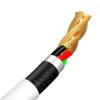 Cavo USB-A a Micro-USB-B Baseus TZCAMZJ-02 1,5 m bianco