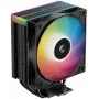 Ventola DeepCool AG400 BK ARGB V2 120 mm nero — ventola dissipatore CPU da 120 mm con cuscinetto idraulico, supporto multi-socket