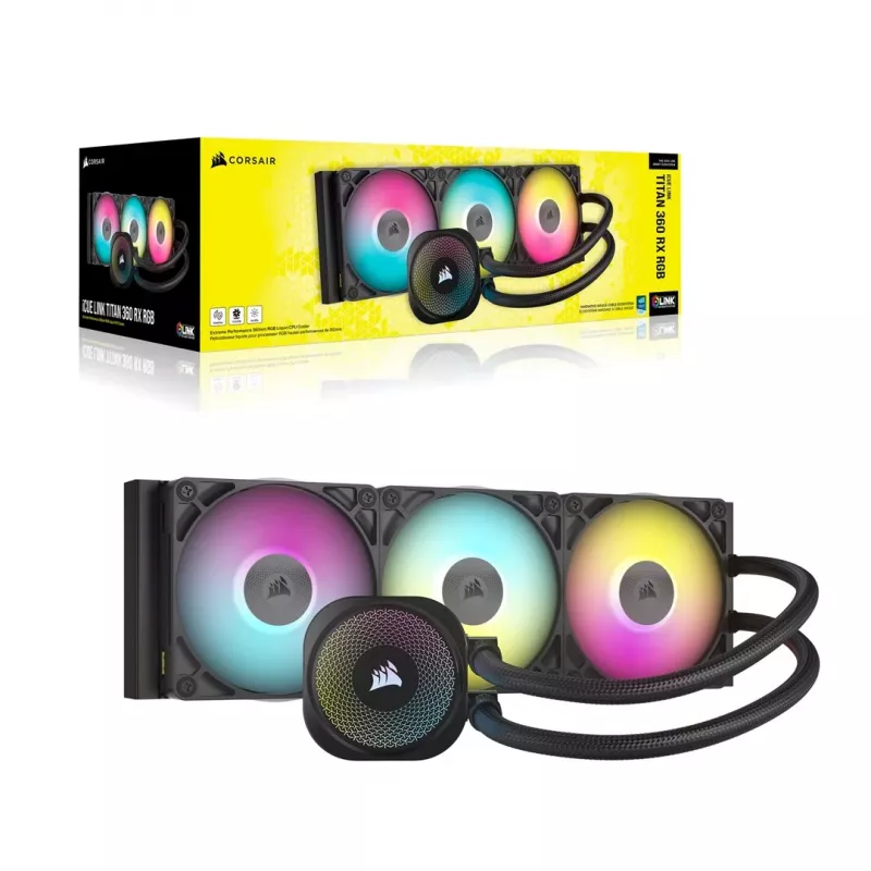Raffreddamento a liquido all-in-one Corsair iCUE LINK TITAN RX RGB