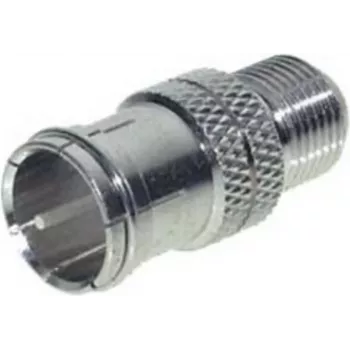 Adattatore coassiale ShiverPeaks 85320-EC connettore maschio F-Quick su connettore femmina F, massima connettività