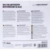 Esperanza EBS016W bilancia pesapersone quadrata bianca bilancia pesapersone elettronica