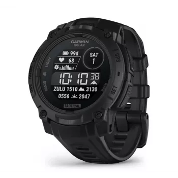 Smartwatch GARMIN Instinct 3 45mm Solar Tactical Edition nero — 45 mm, funzione di ricarica solare, GPS, cardiofrequenzimetro