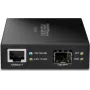 TRENDnet convertitore di mezzi in fibra ottica 10GBASE-T a SFP+ - convertitore - fibra ottica (FO)