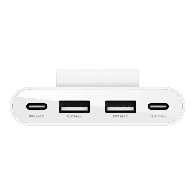 Hub USB Type-C Belkin BUZ001bt2MWHB7 2 m bianco