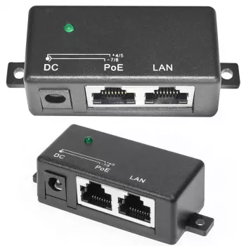 Iniettore PoE Extralink 1 porta 100 Mbit/s RJ45