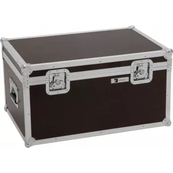 Flightcase Roadinger per 4x LED 4/7C-12 Silent slim spot — valigia protettiva per 4 fari
