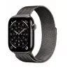 Apple Watch Series 11 GPS + Cellular 46mm cassa in titanio Slate con cinturino Milanese Slate M/L