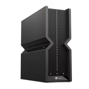 TP-Link Archer BE9300 Router Wi-Fi 7 tri-band, Wi-Fi 7 (802.11be), tri-band (2.4 GHz / 5 GHz / 6 GHz), Ethernet LAN, nero, router da tavolo