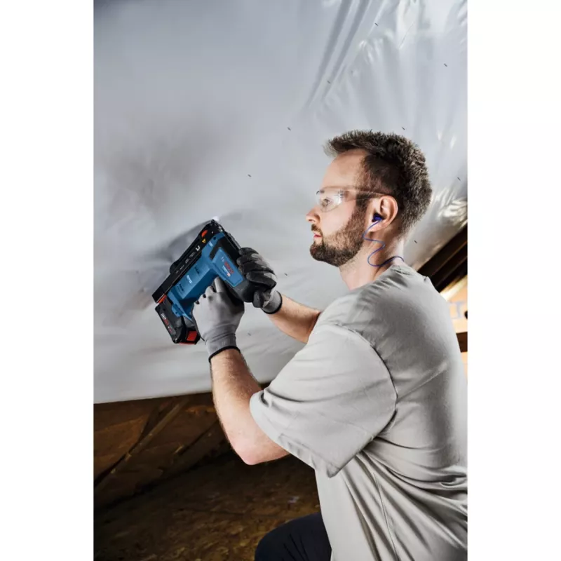 Bosch GTH 18V-14 graffatrice a batteria per legno, solo in L-BOXX