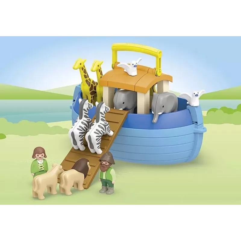 Playmobil Junior 71681 La mia Arca di Noè da portare con me