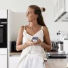 Vonmählen Aura Mini Pad di ricarica wireless magnetico, bianco