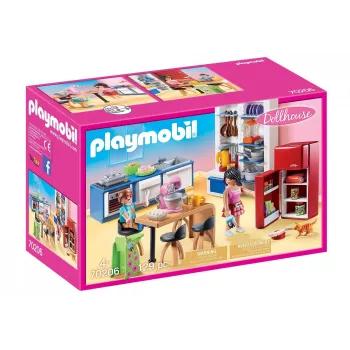 Set di gioco Action/Adventure Playmobil Dollhouse 70206
