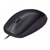 Logitech M90 mouse da ufficio ottico con filo — 1000 DPI, ambidestro, USB Type-A, nero