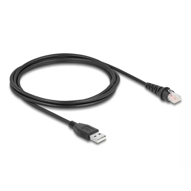 Cavo per scanner di codici a barre DeLOCK RJ50 su USB 2.0 Type-A 2 m