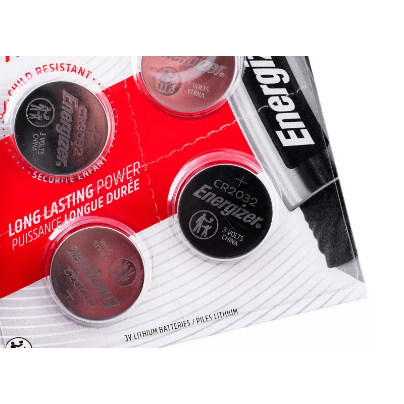 ENERGIZER BATTERY SPECIALIZED CR2032, 4 pz., 3V, ECO