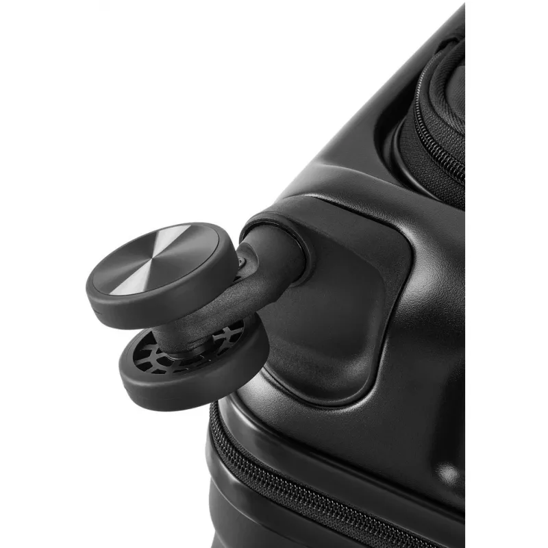 Trolley da cabina Rivacase 8180 Clark ECO – bagaglio a mano, guscio rigido, nero