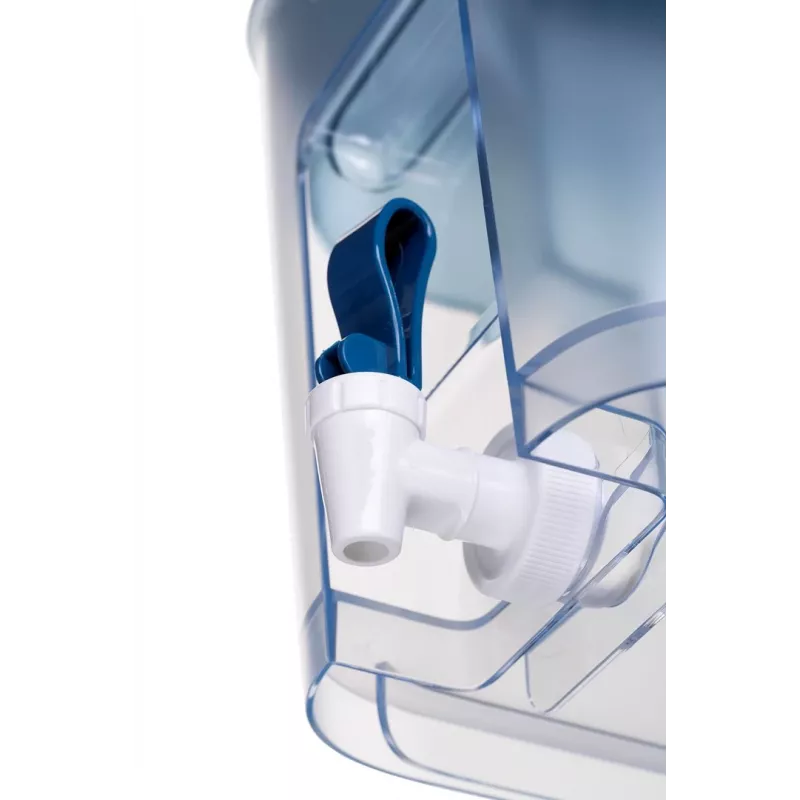 BRITA Flow 1052805 dispenser con filtro per acqua con cartuccia MAXTRA PRO Pure Performance, 8,2 l (5,2 l filtrati), blu