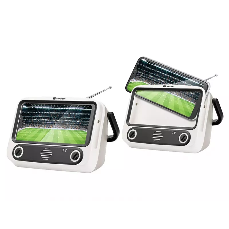 Supporto mobile TRACER T-MLX48046 con altoparlante Bluetooth, supporto regolabile per telefono/tablet