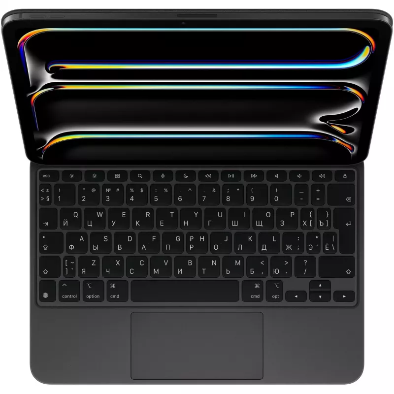 Tastiera Apple Magic Keyboard QWERTY russo nero