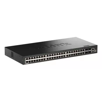 D-Link switch smart managed stackable Gigabit 52 porte con 4 porte 10G SFP+