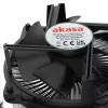 Dissipatore ibrido per processore Akasa Intel LGA1700 9 cm alluminio, nero 1 pz.