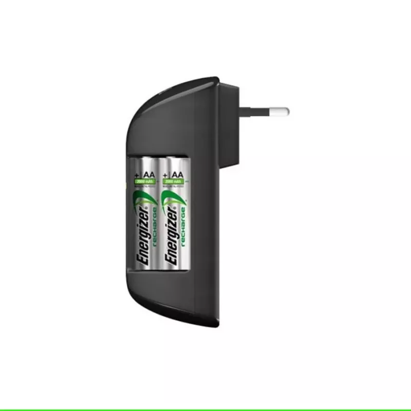 Caricabatterie Energizer Pro Charger AC a 4 vani per AA/AAA NiMH, 100–240 V, 2000 mAh inclusi